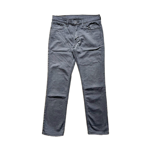 Levi's 511 Mens Jeans Mens W32 L30 Slim Fit Stretch Gray Skater Grunge Punk Goth - Picture 1 of 7